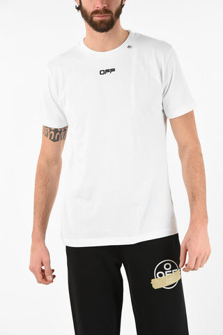 Crewneck WAVY LINE LOGO SLIM Tee