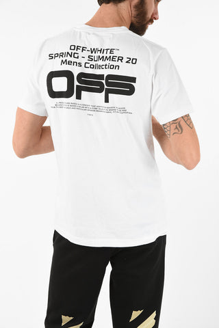 Crewneck WAVY LINE LOGO SLIM Tee