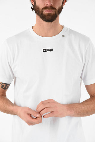 Crewneck WAVY LINE LOGO SLIM Tee