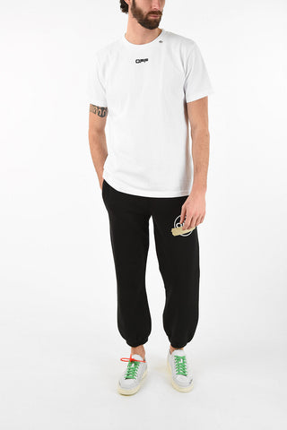 Crewneck WAVY LINE LOGO SLIM Tee