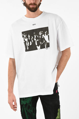 Oversized SPRAY PAINTING TEE T-shirt