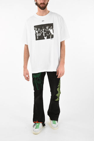 Oversized SPRAY PAINTING TEE T-shirt