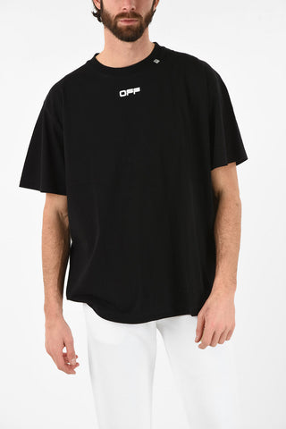 Oversized WAVY LINE LOGO Tee