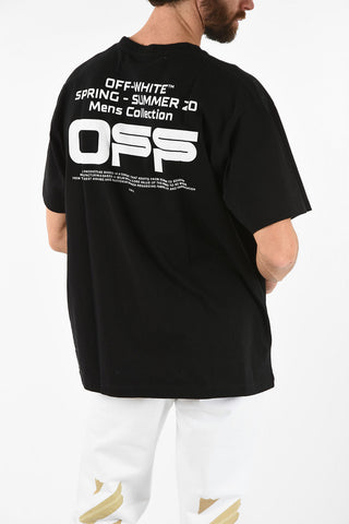 Oversized WAVY LINE LOGO Tee