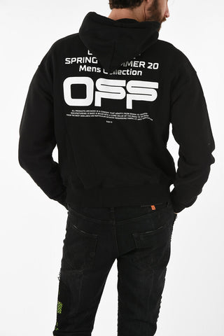 Hoodie WAVY LINE LOGO with Front Pocket