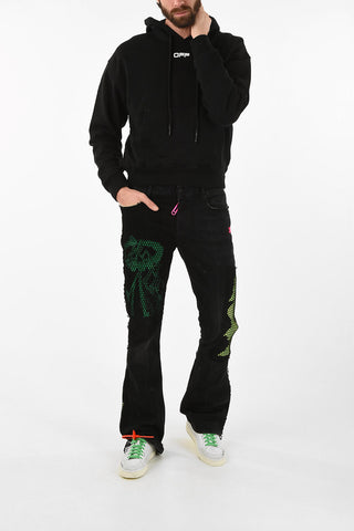 Hoodie WAVY LINE LOGO with Front Pocket