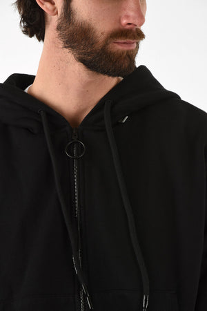 Full Zip WAVY LINE LOGO SLIM Hoodie