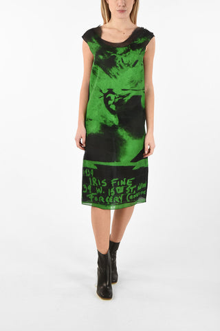 Printed Silk Dress