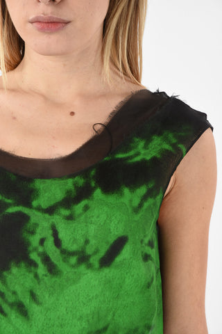 Printed Silk Dress