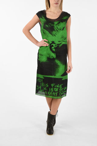 Printed Silk Dress
