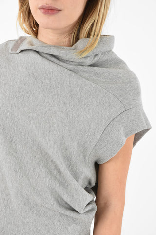 MM1 Sweat Asymmetrical Mini Dress