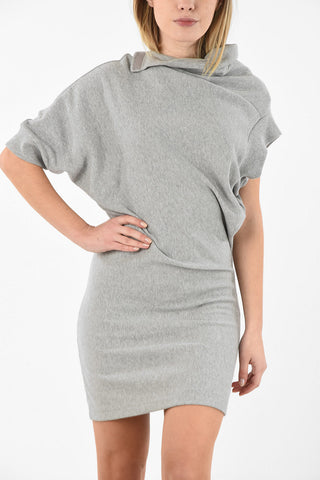 MM1 Sweat Asymmetrical Mini Dress