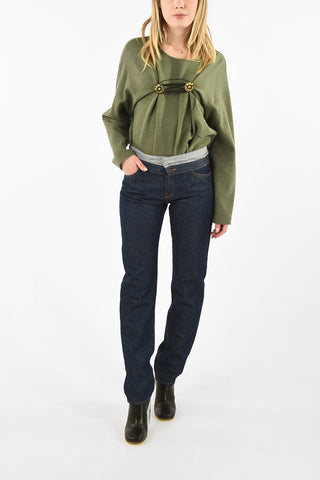 MM6 Jeans Wide a Vita Alta
