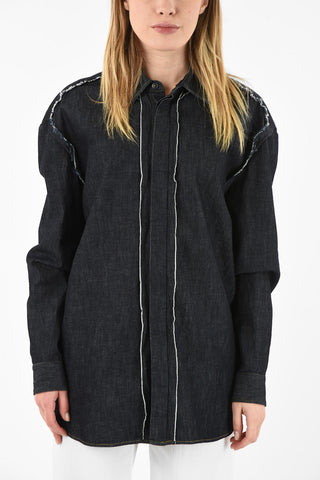 MM1 Camicia in Denim Oversize