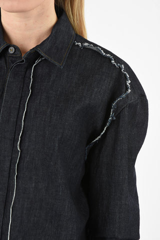 MM1 Camicia in Denim Oversize