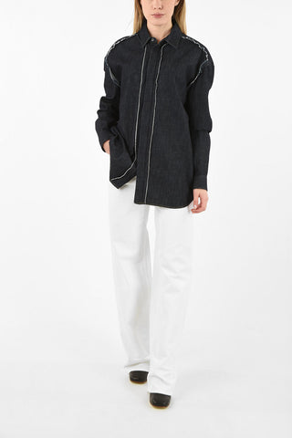 MM1 Camicia in Denim Oversize