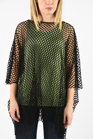 MM6 Oversize Net Fashion Top