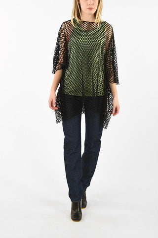 MM6 Oversize Net Fashion Top