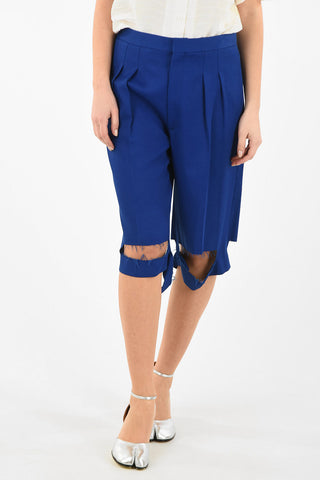 MM1 Cut Out Single Pleat Shorts