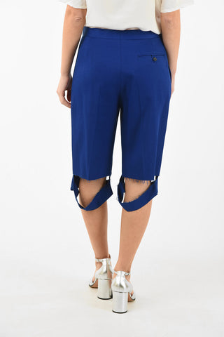 MM1 Cut Out Single Pleat Shorts