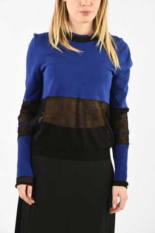 MM1 Sheer Crew-Neck Sweater