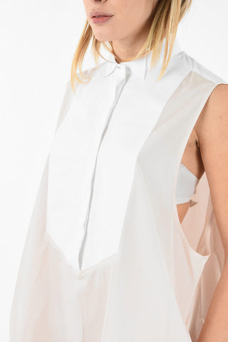 MM6 Hidden Closure Maxi Tent Dress