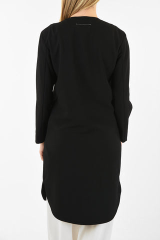 MM6 Giacca Oversize con Bottoni Gioiello