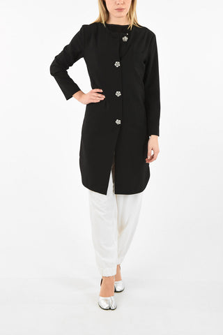 MM6 Jewel Buttons Oversize Blazer