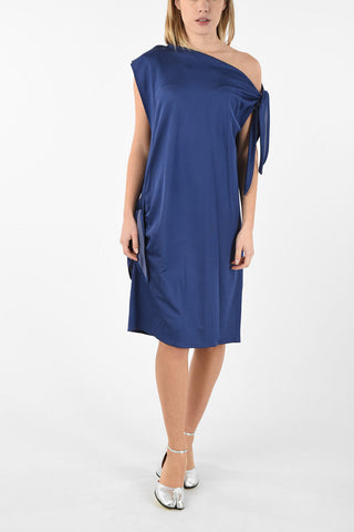 MM6 One Shoulder below knee Tunic Dress