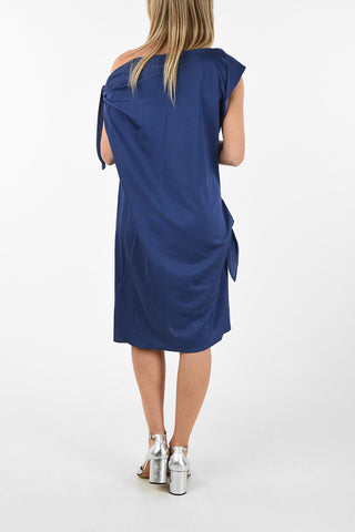 MM6 One Shoulder below knee Tunic Dress