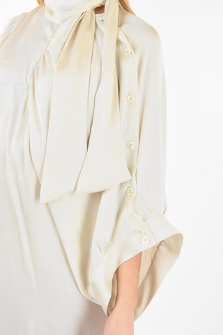MM0 Silk Mini Dress