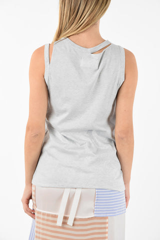 MM1 Cut Out Oversize Tank Top