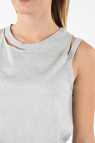 MM1 Cut Out Oversize Tank Top