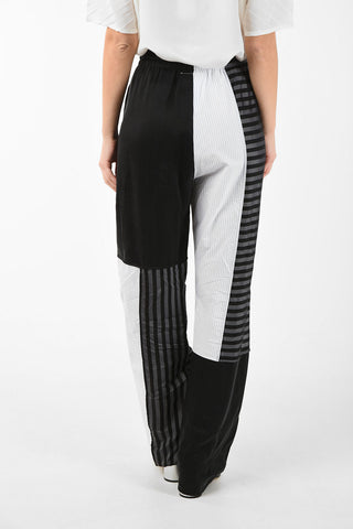 MM6 Drawstring Waist High-Rise Waist Pants