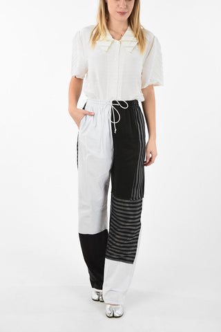MM6 Drawstring Waist High-Rise Waist Pants