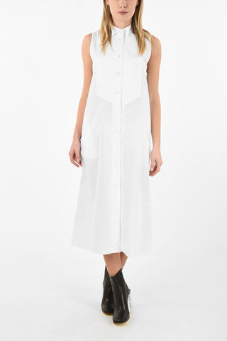 MM6 Front Button Maxi Tent Dress