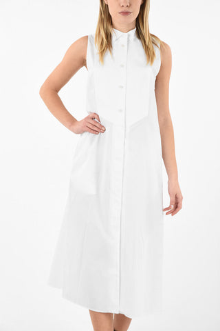 MM6 Front Button Maxi Tent Dress
