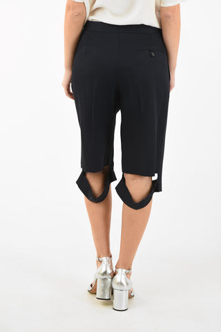MM1 Cut Out Single Pleat Shorts