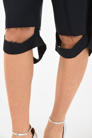 MM1 Cut Out Single Pleat Shorts