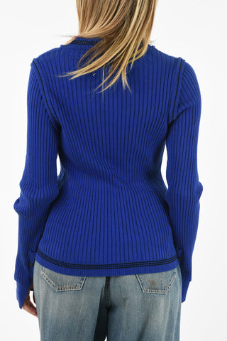 MM1 Ribbed Crew-Neck Sweater