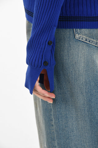 MM1 Ribbed Crew-Neck Sweater