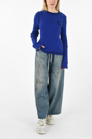 MM1 Ribbed Crew-Neck Sweater