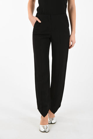 MM6 Mid-Rise Waist Single Pleat Pants