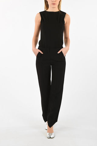 MM6 Mid-Rise Waist Single Pleat Pants