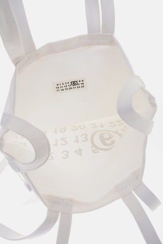 MM6 6HANDLE  LOGO SHOPPER