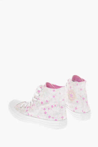 CHUCK TAYLOR ALL STAR Floral- Print Canvas High-top Sneakers