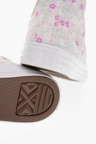 CHUCK TAYLOR ALL STAR Floral- Print Canvas High-top Sneakers