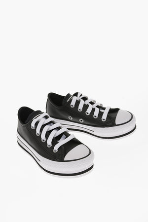 CHUCK TAYLOR ALL STAR Platform sneaker in Pelle 4cm