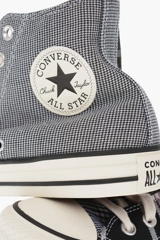 CHUCK TAYLOR ALL STAR Houndstooth and Tartan Check High-top Sneakers
