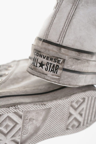 CHUCK TAYLOR ALL STAR leather Vintage Effect High-top Sneakers